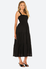 Seafolly Faithful Midi Dress in Black