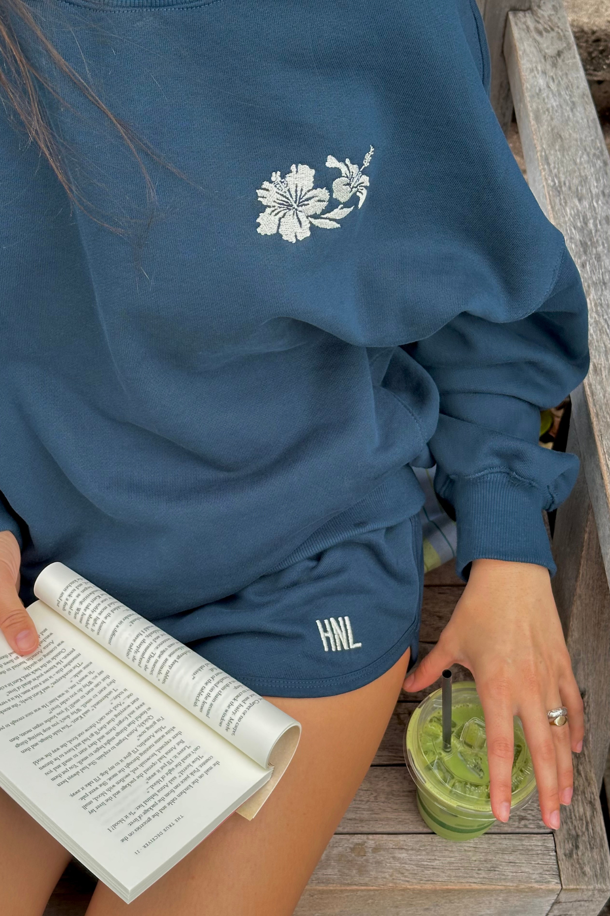 Bikinibird Flowers Crewneck