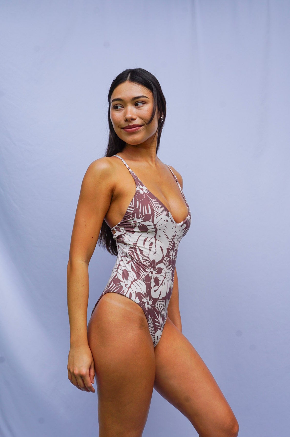 Golden Trip Rio One Piece in Plumeria Palm
