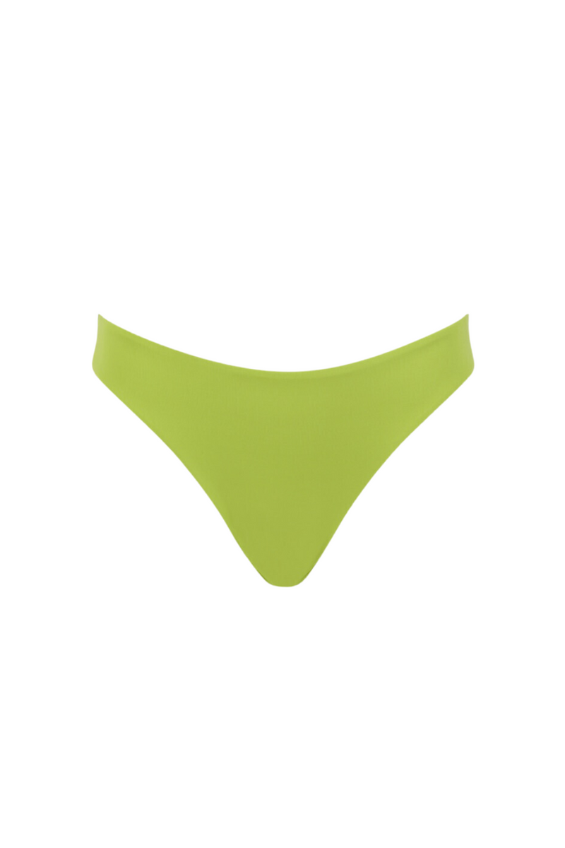 Bromelia Swimwear Bonito Bottom in Lime