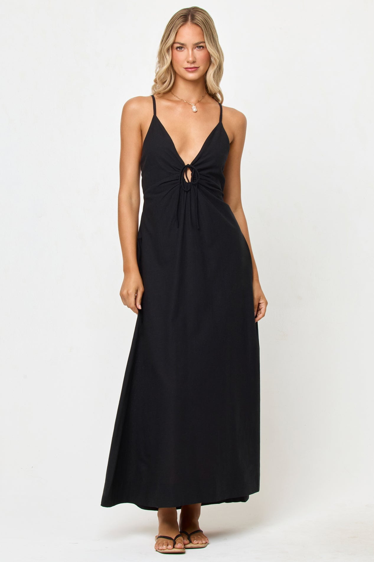 Mabel Maxi Dress in Black