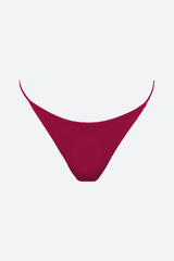 MAI Underwear String Bottom in Beet Red