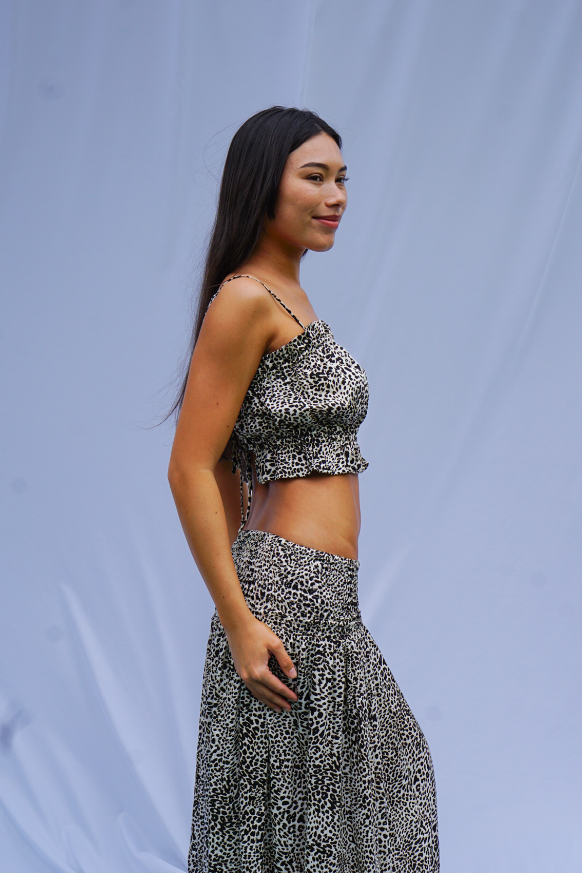 Golden Trip San Felipe Skirt in Cheetah