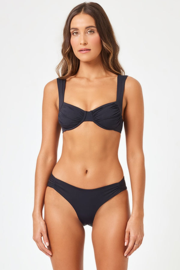 Monica Bikini Bottom - Black