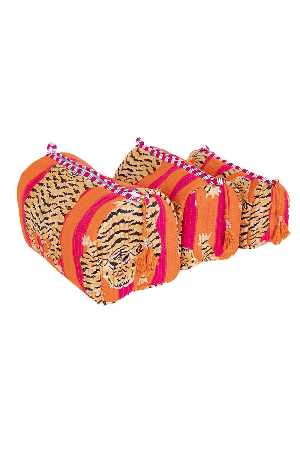 LA Soul Quilted Makeup/Toiletry Bag