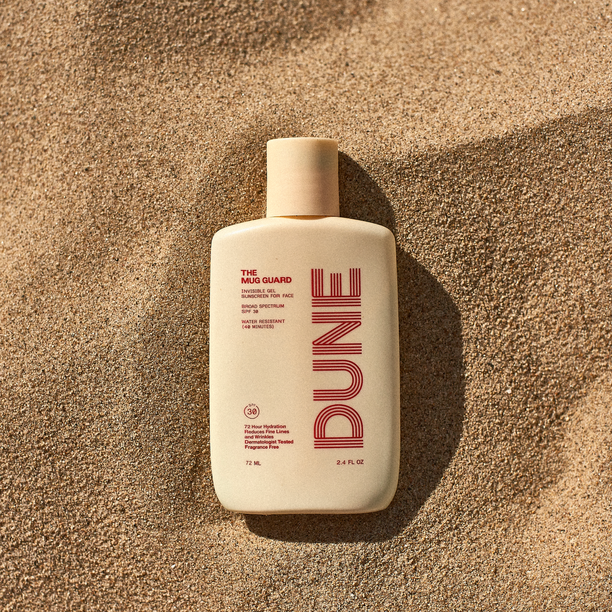 Dune The Mug Guard - InvisibleGel Sunscreen for Face (SPF 30)