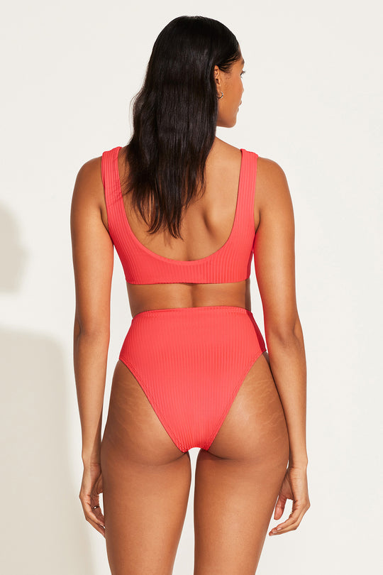 Vitamin A The Icon One Piece in Coral Glow