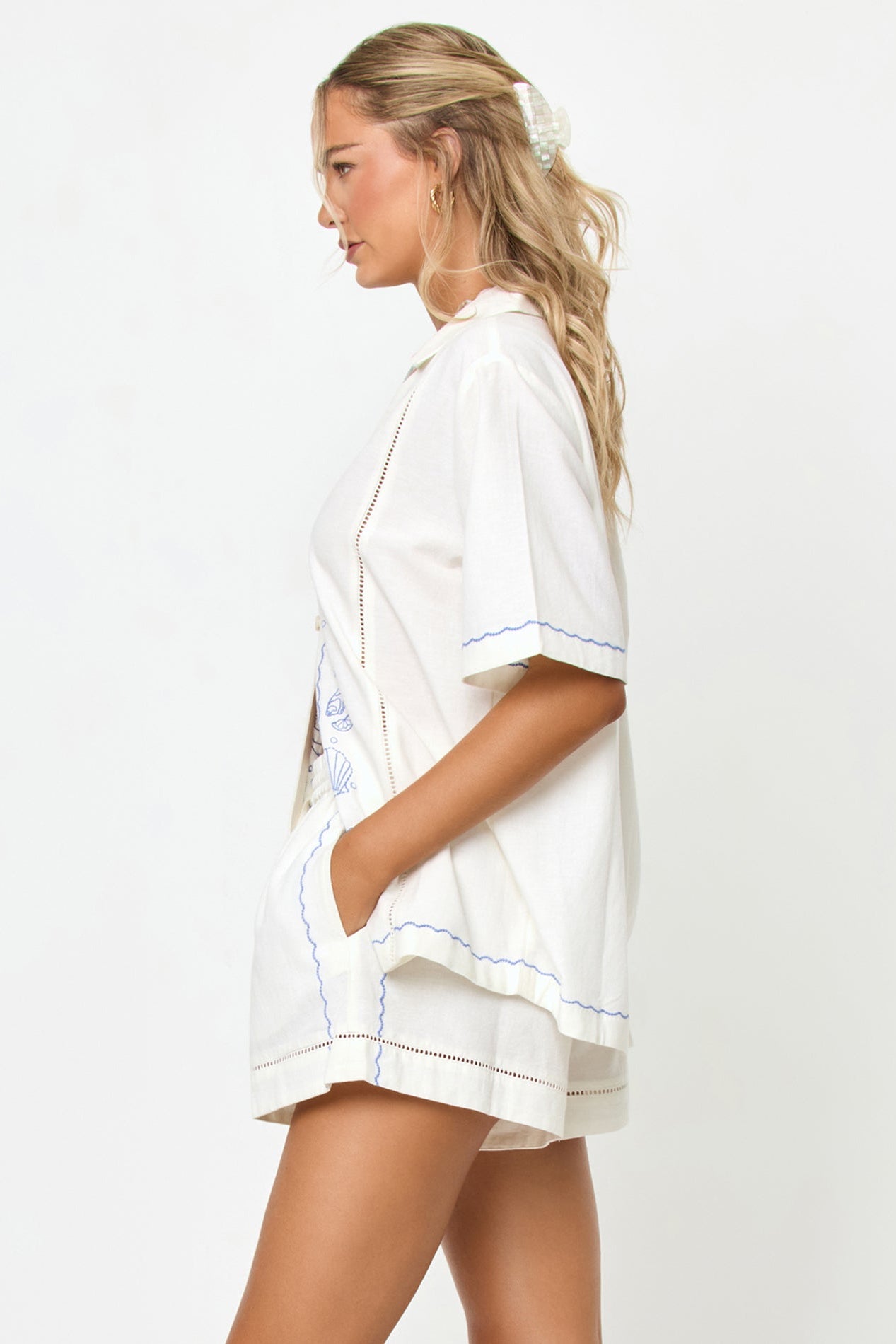 La Mer Short in Cream