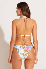 Vitamin A Elle Tie Side Bottom in Summer Bloom