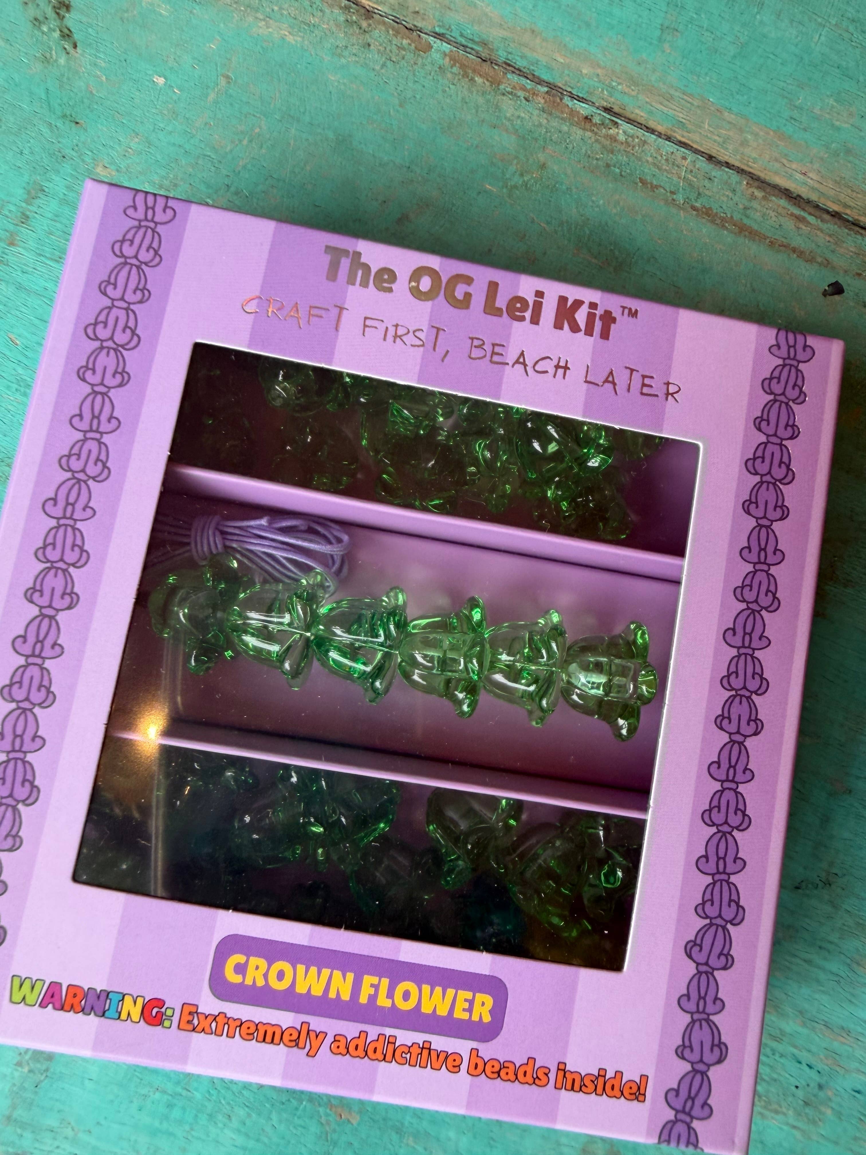 Kailua Beads The OG Lei Kit™ - Crown Flower: Green Mint