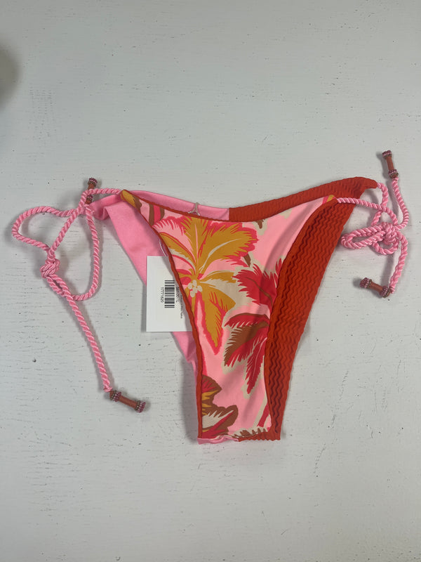 Maaji Sunshine Bikini Bottom in Pink Palms