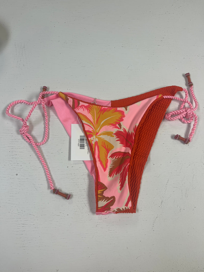 Maaji Sunshine Bikini Bottom in Pink Palms