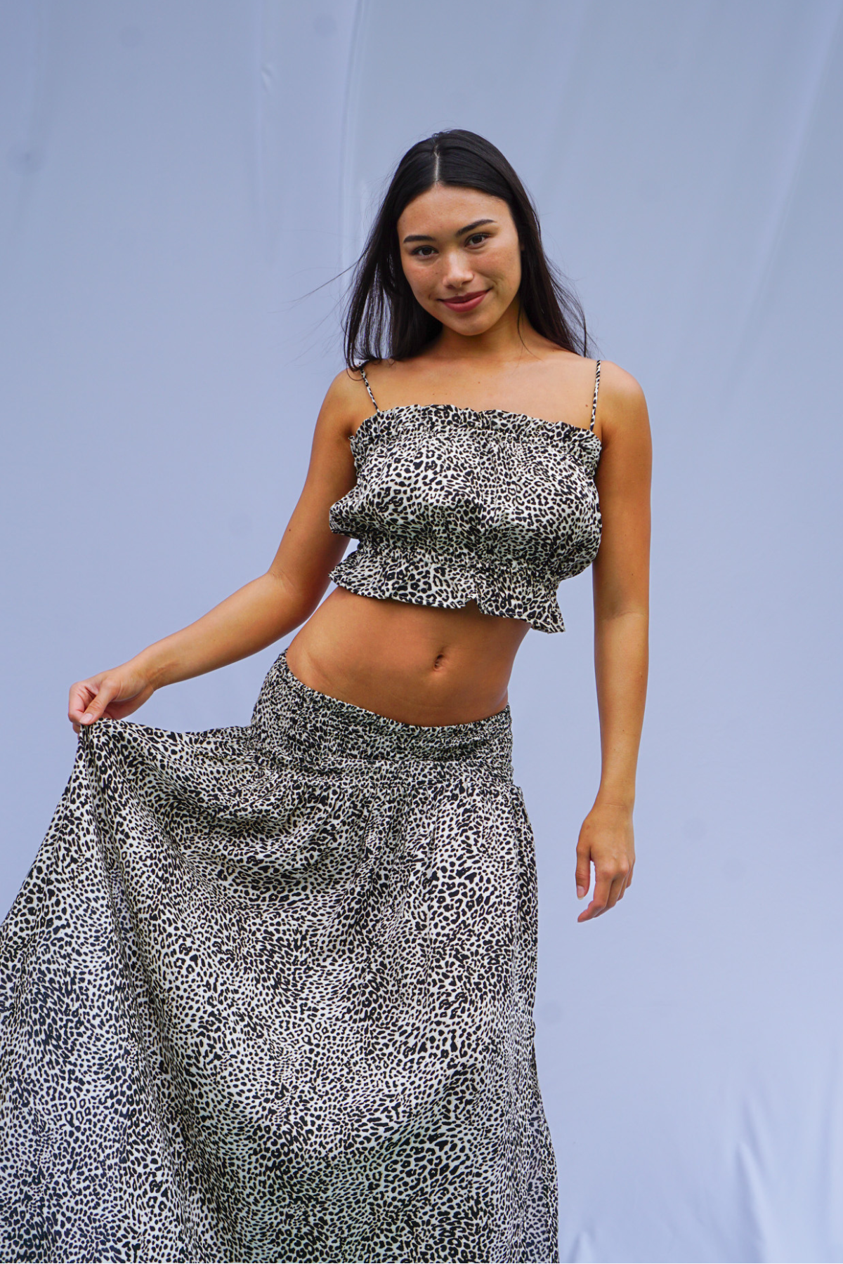 Golden Trip San Felipe Skirt in Cheetah