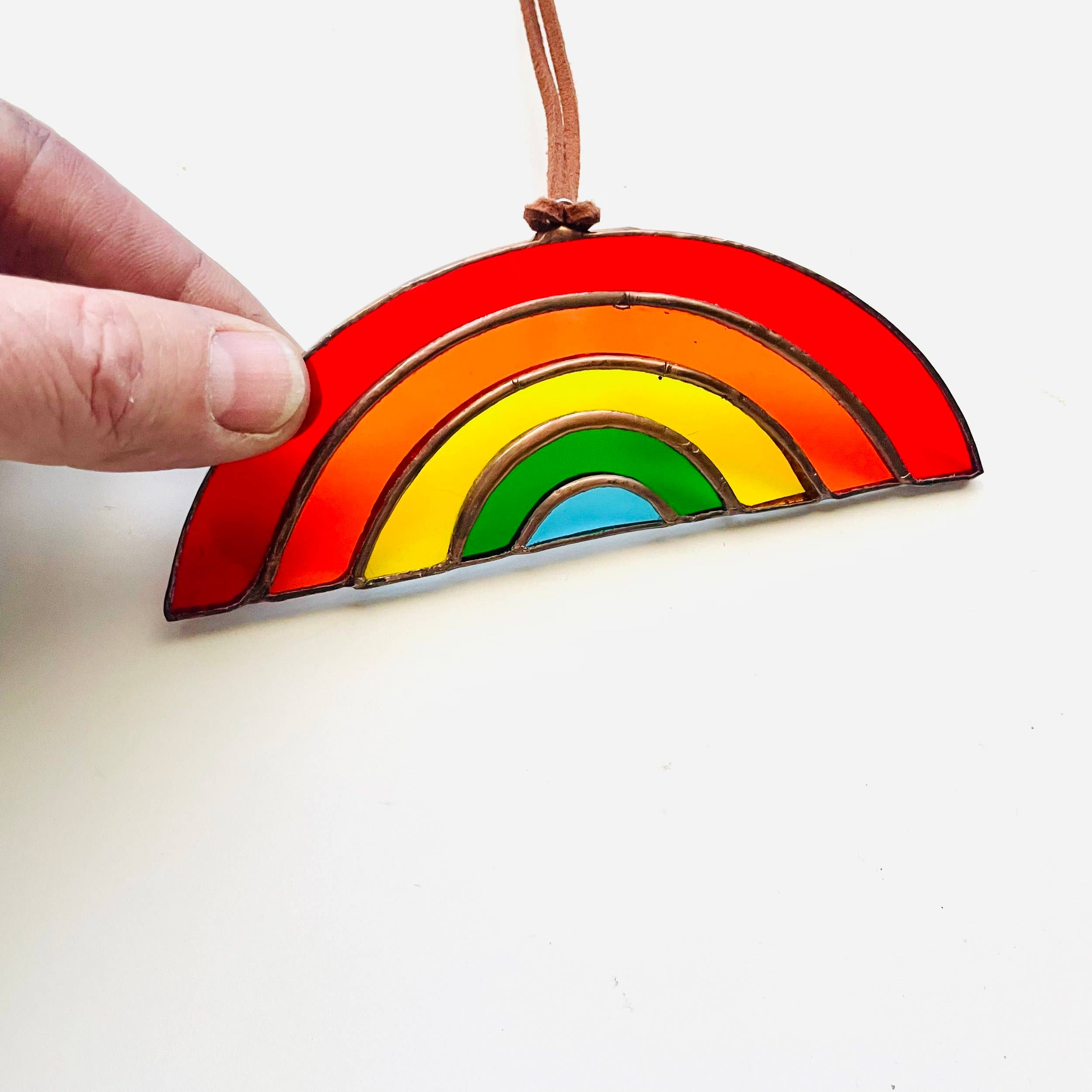 Stained Glass Little Rainbow