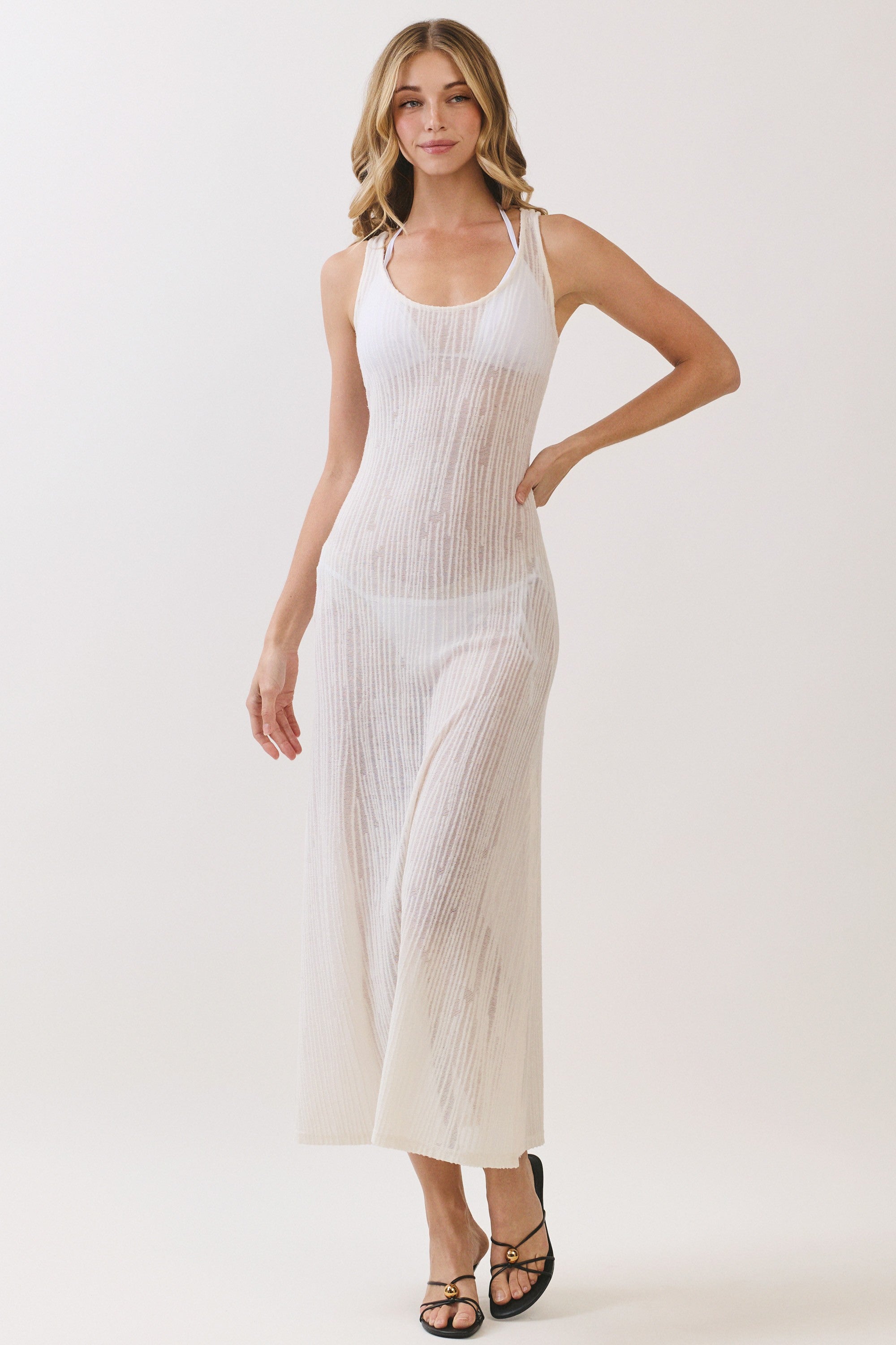 white sheer beach dress Golden Trip Lace Midi Cream / L SL50 FEB 2025 spirited summer outfit Alfani Plus Size Lace-Sleeve Color:Olive_Green