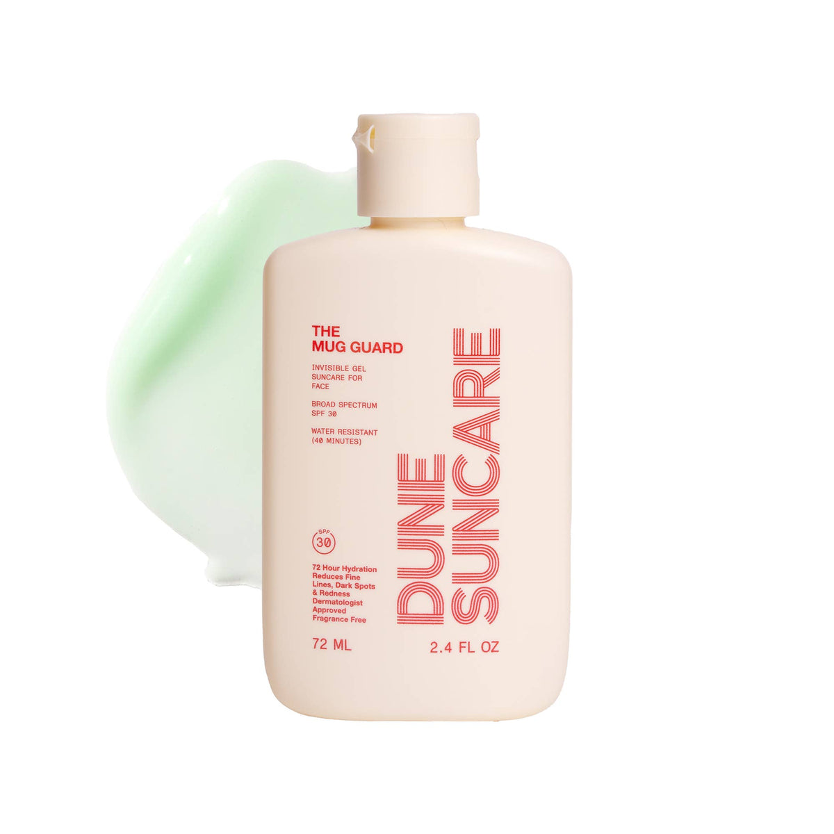 Dune The Mug Guard - InvisibleGel Sunscreen for Face (SPF 30)