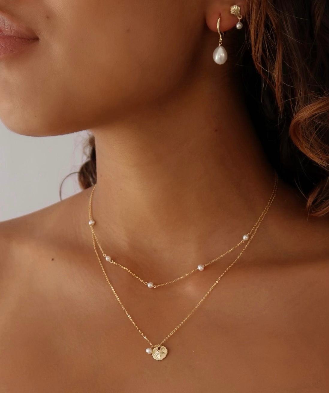 May Martin Sand Dollar Necklace