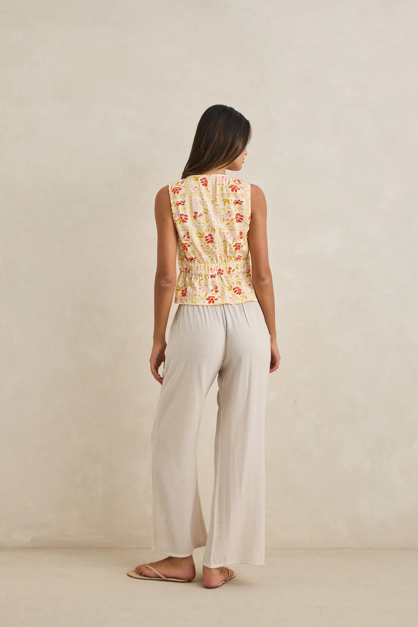 Wildflower Tie Front Top