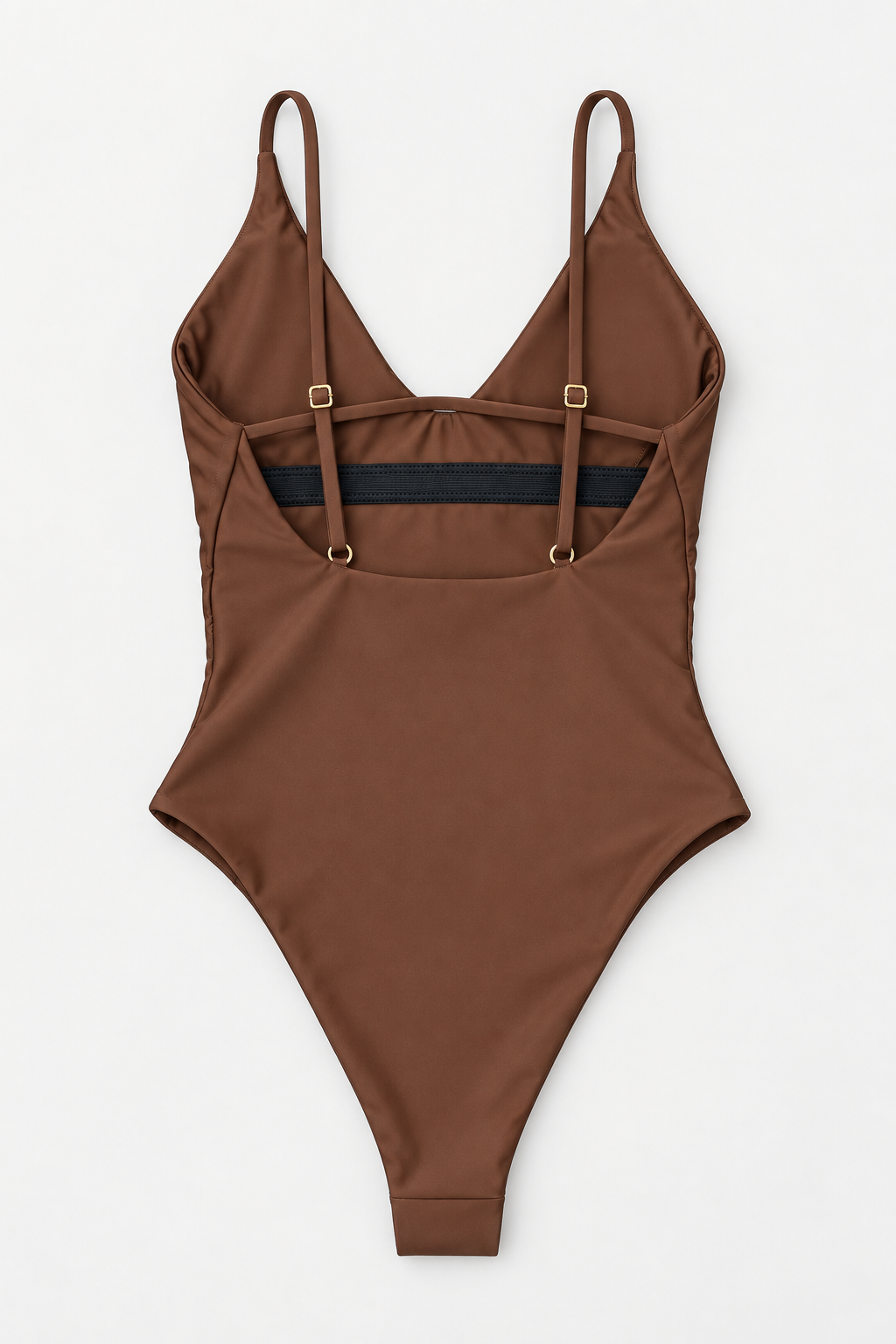 Golden Trip Rio One Piece in Brown Bark