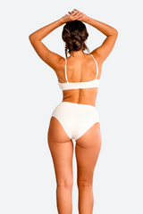 Bromelia Swimwear Vivianne Top in Coconut Skin