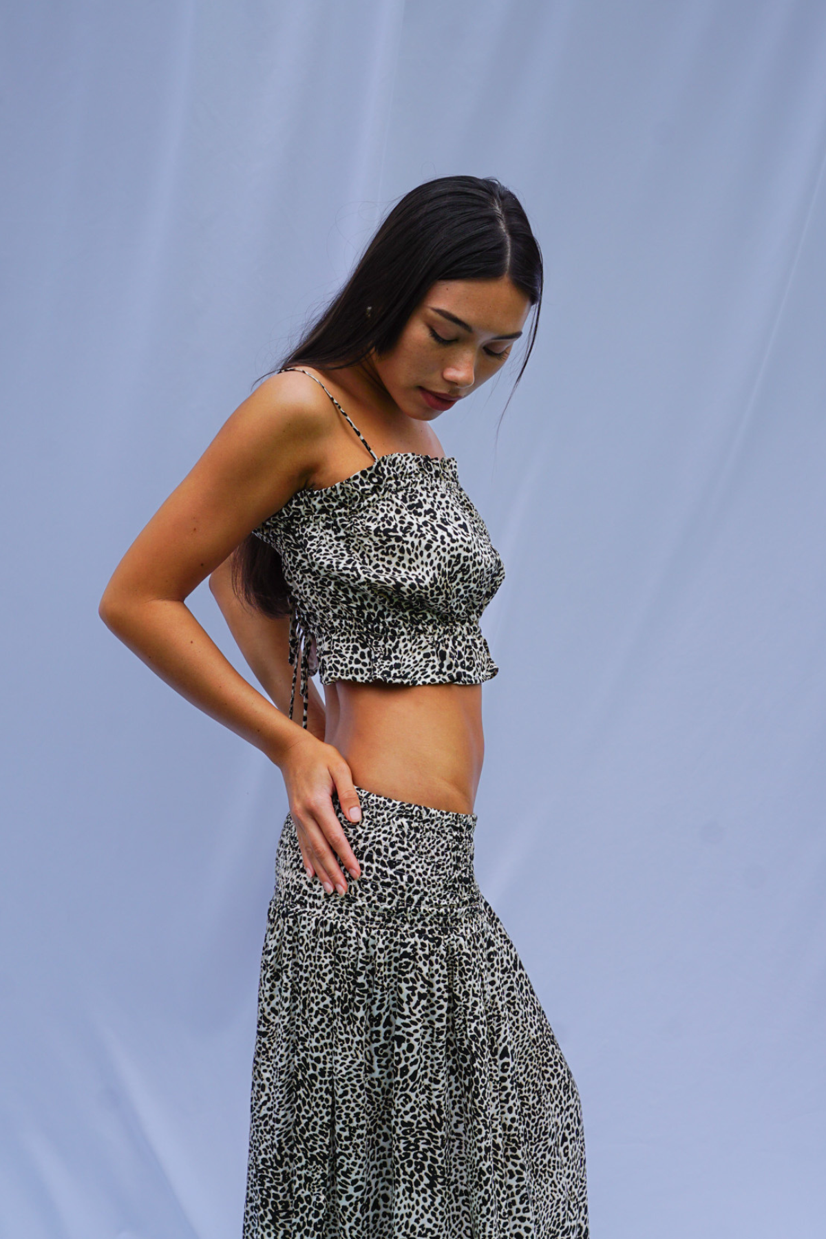 Golden Trip San Felipe Skirt in Cheetah