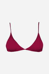 MAI Underwear String Top in Beet Red