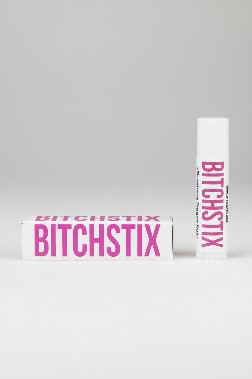 BitchStix Strawberry Dragonfruit Organic Lip Balm | Bikinibird