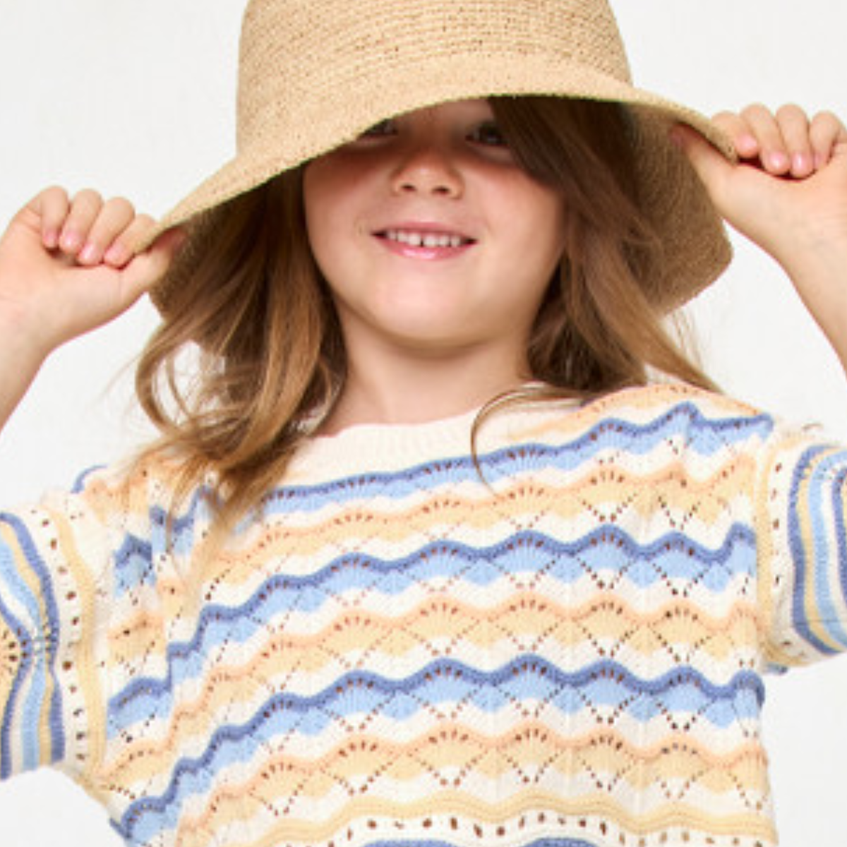 lspaceswimwear Isadora Bucket Hat - Natural-Petite Size O/SNatural-Petite / O/S L*Space Isadora Bucket Hat for Women, Ideal for Summer  main image 4