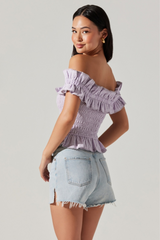 ASTR Foufette Top in Lilac