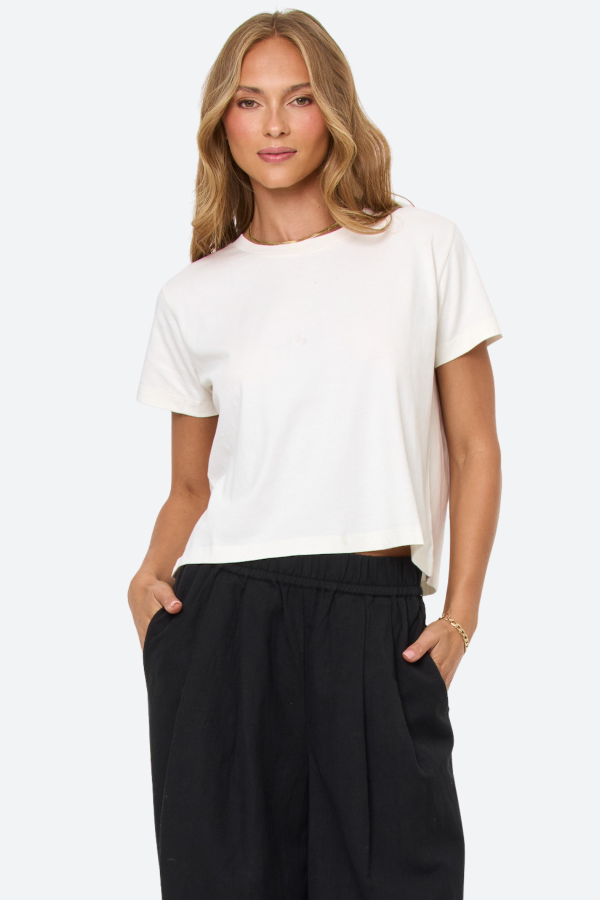 L*Space All Day Top in Cream