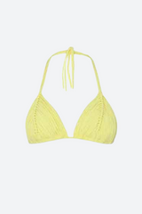 PQ Swim Isla Tri Top in Buttercup
