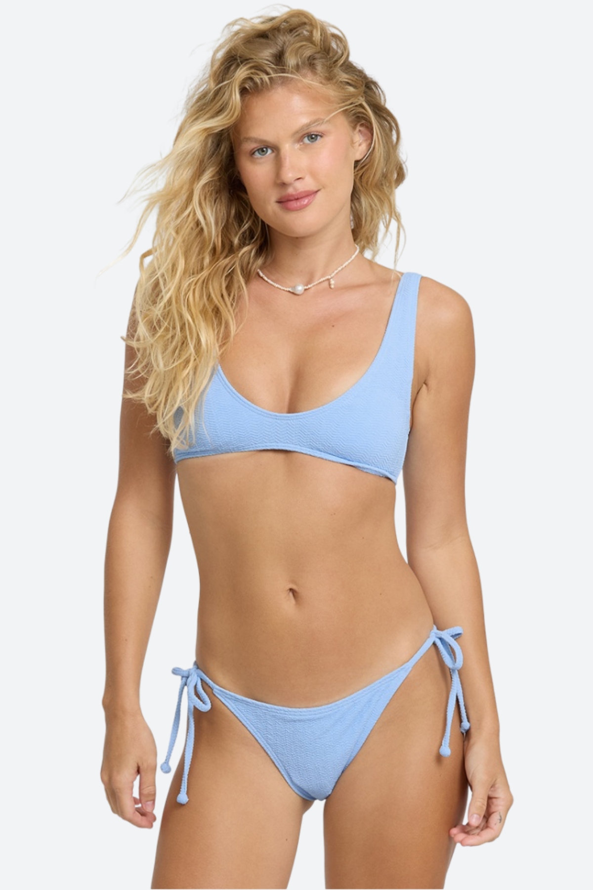Billabong Rising Tide Scoop Tank Top in Blue Bell