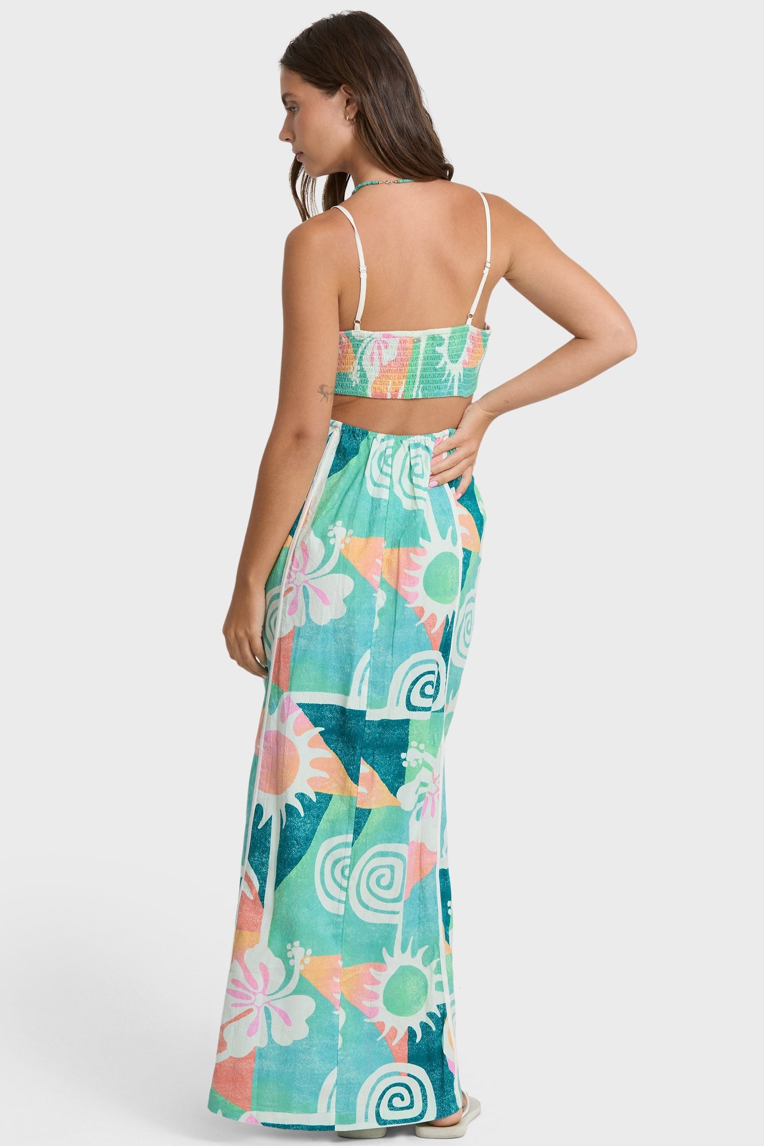 Billabong Blue Horizons Maxi Dress