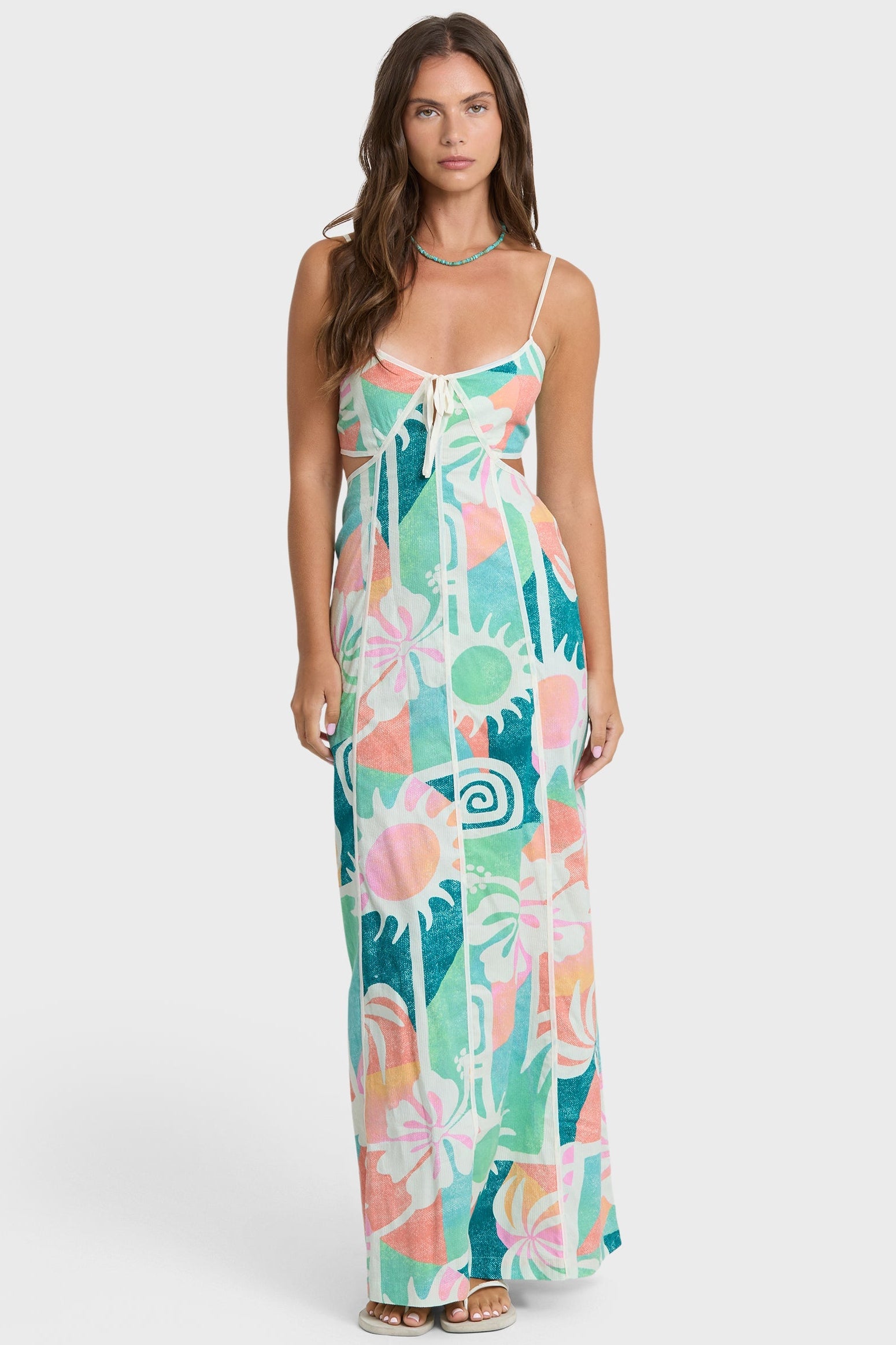 Billabong Blue Horizons Maxi Dress