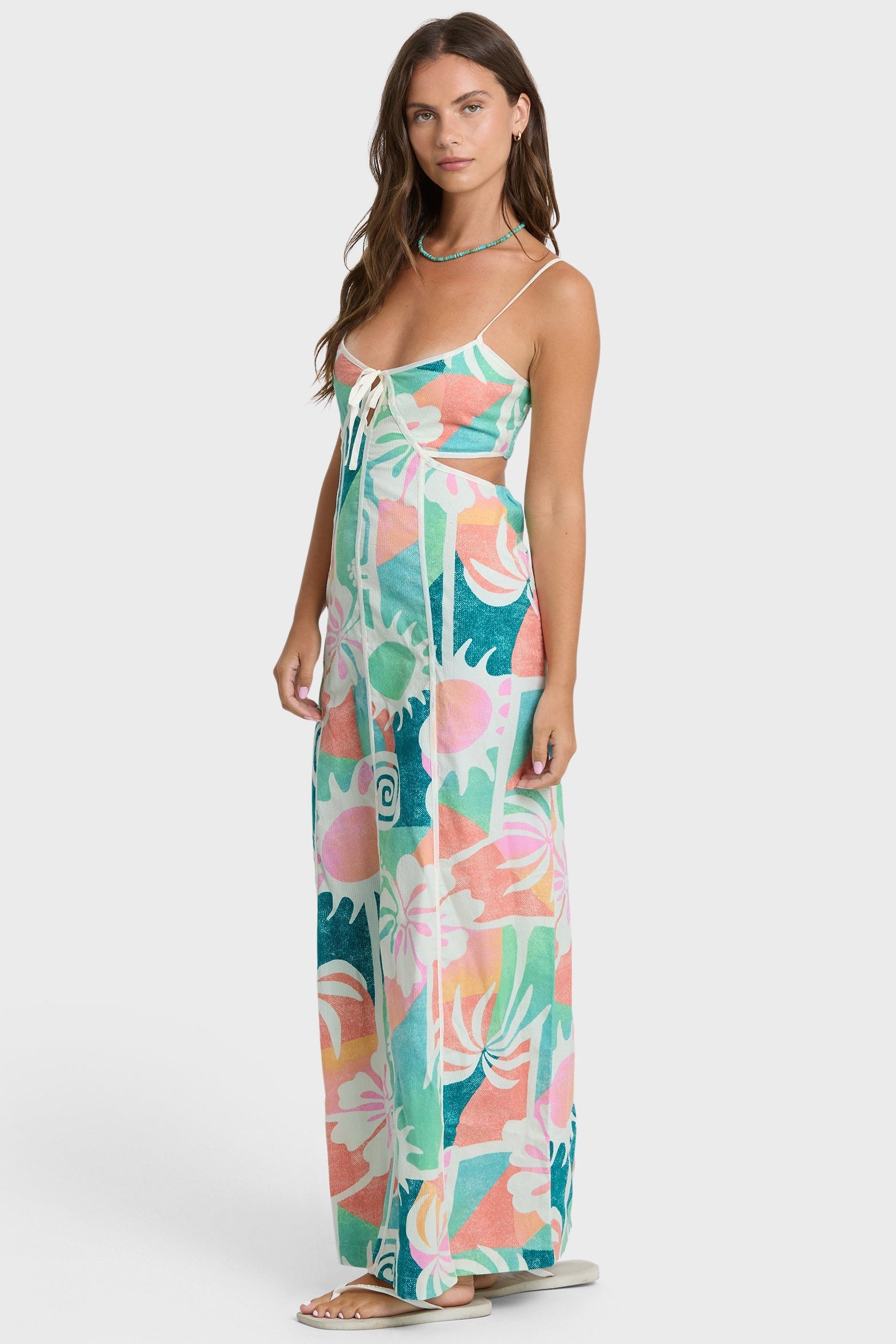 Billabong Blue Horizons Maxi Dress
