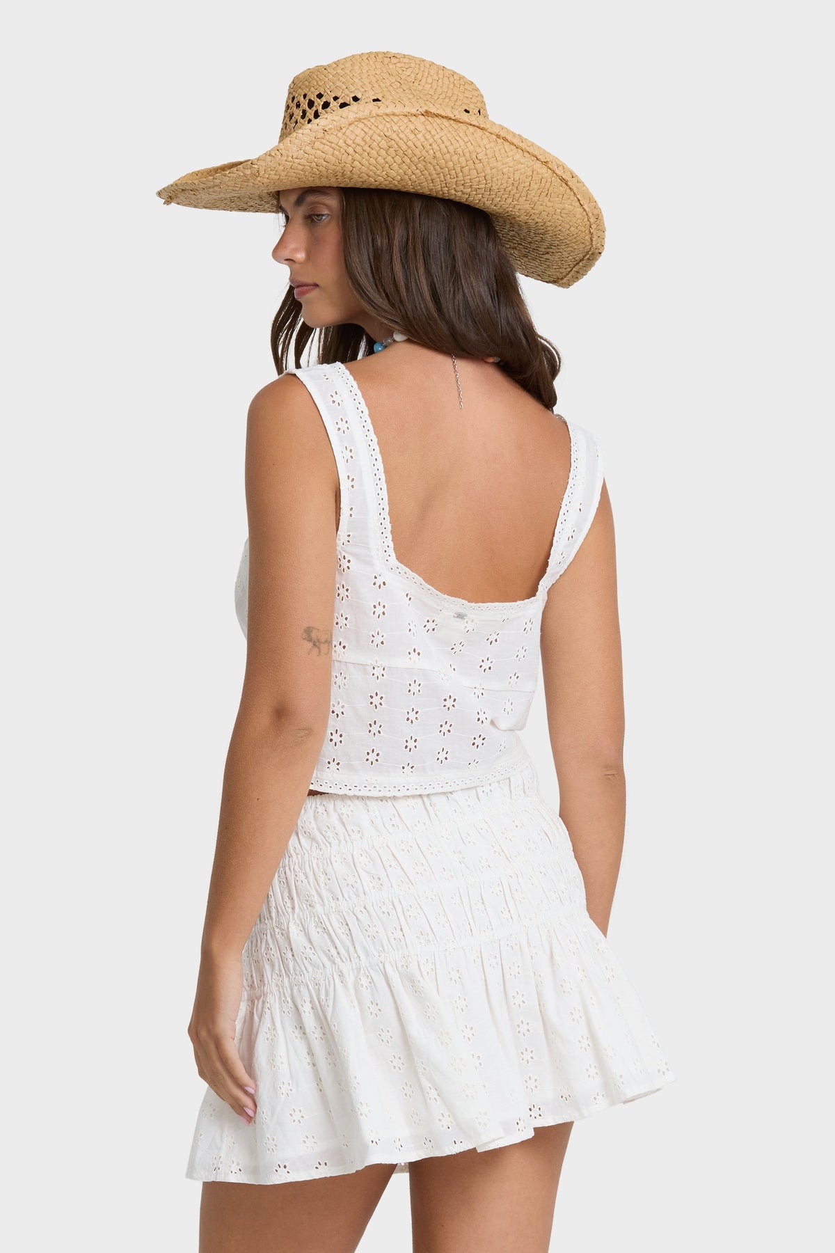 Billabong Eyelet Forever Tank Top