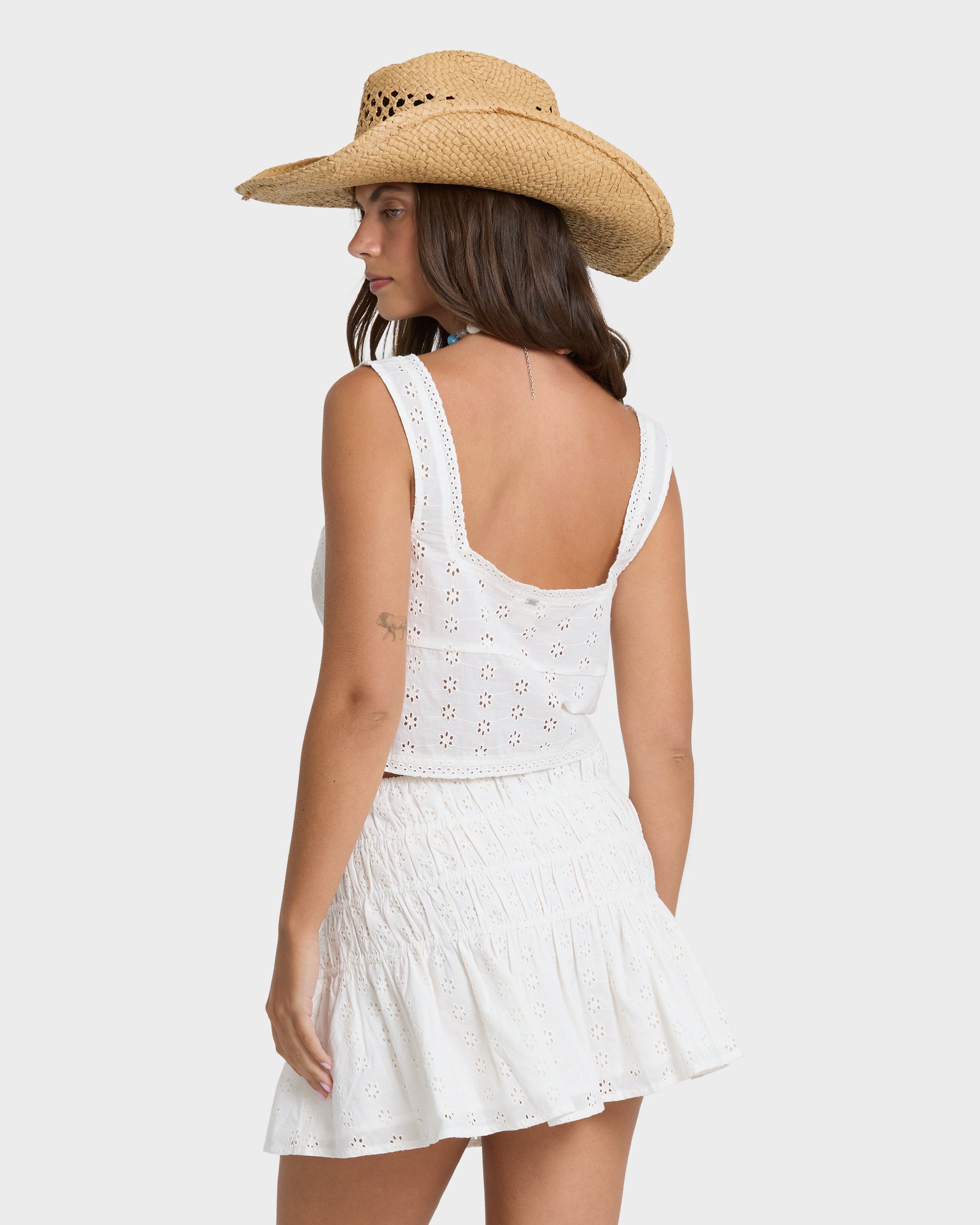 Billabong Eyelet Forever Tank Top
