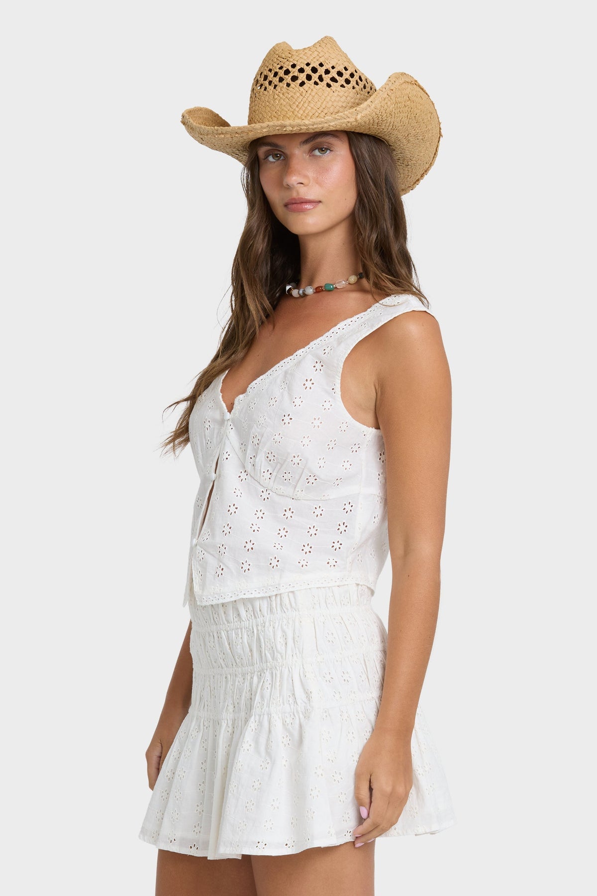 Billabong Eyelet Forever Tank Top