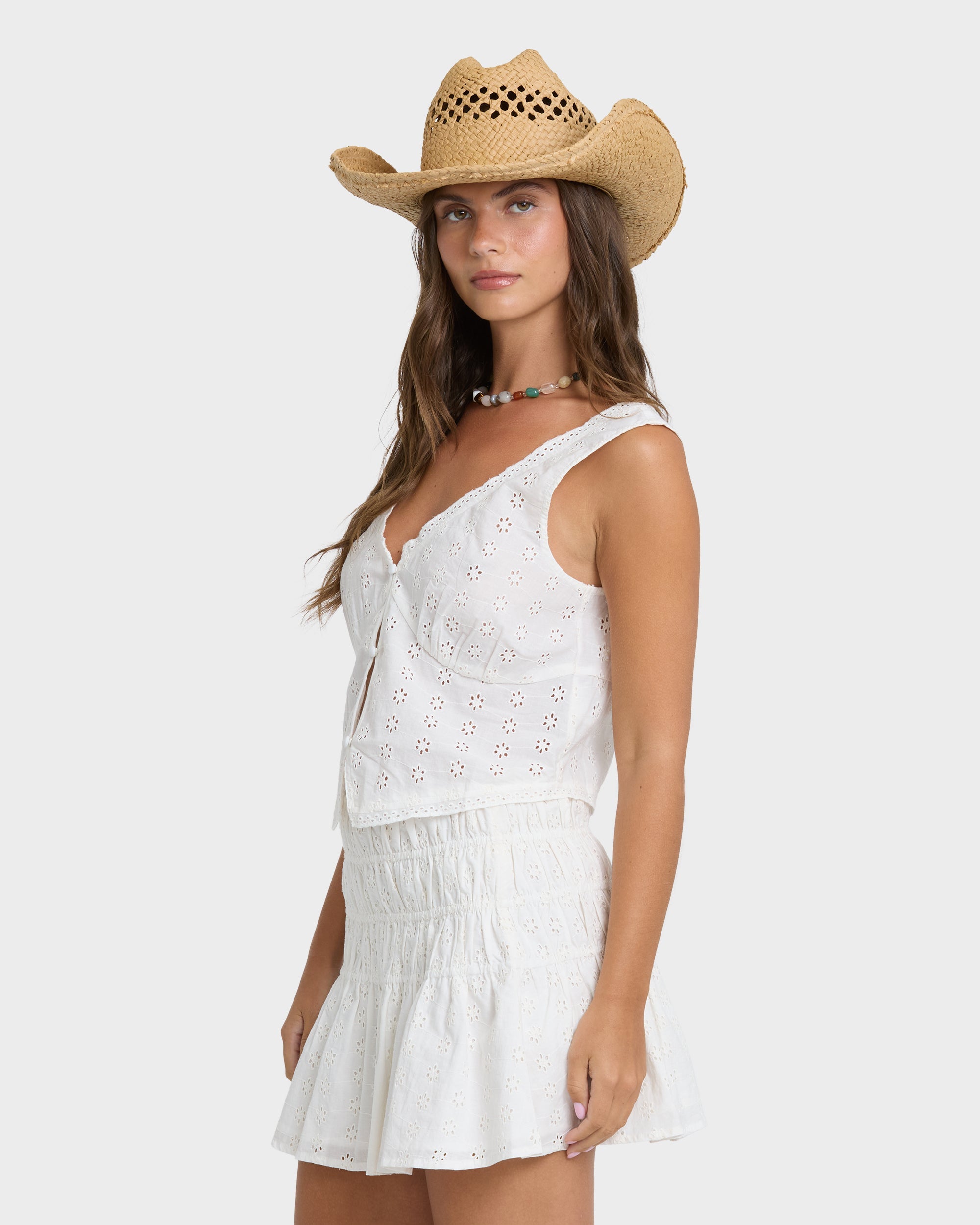 Billabong Eyelet Forever Mini Skirt
