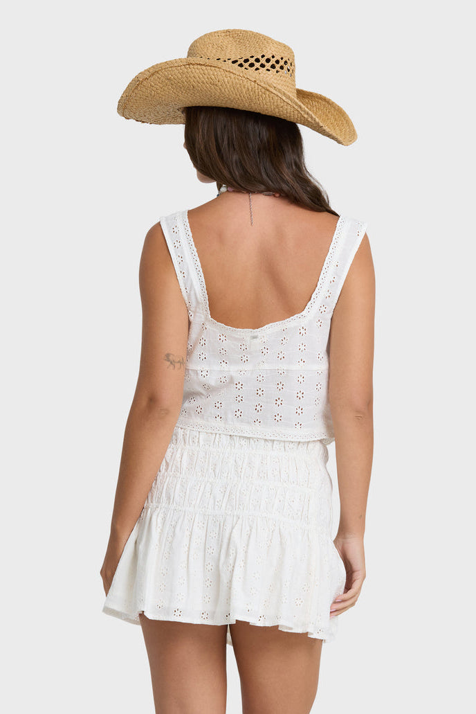 Billabong Eyelet Forever Mini Skirt