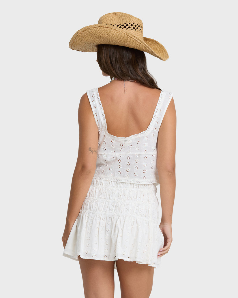 Billabong Eyelet Forever Mini Skirt