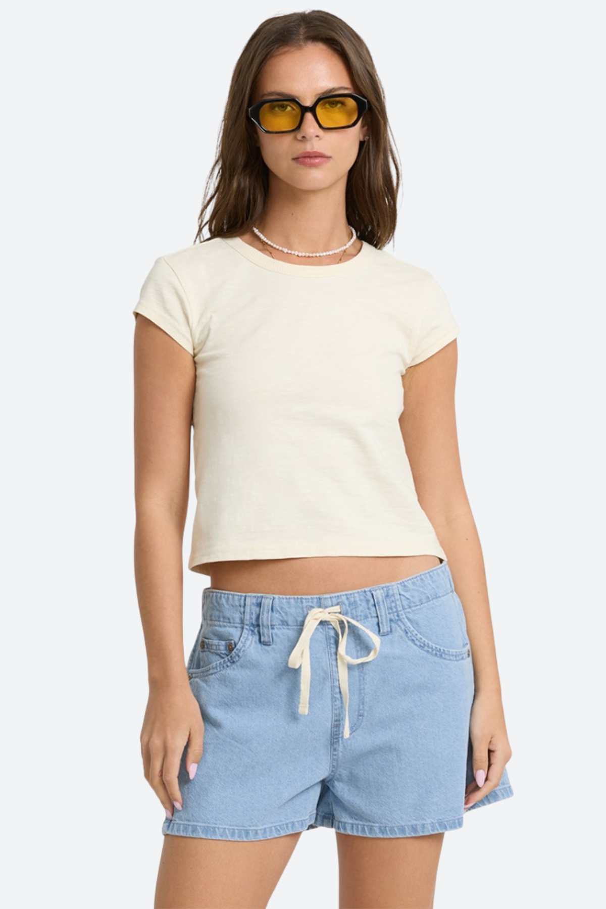 Billabong Jade Saltwashed Short in Sea Blue