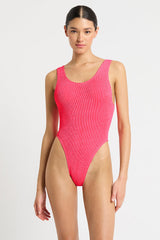 Bound by Bond-Eye Maxam One Piece in Neon Azalea Recycled