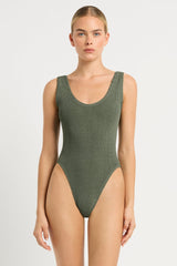 Bound by Bond-Eye Mara One Piece in Khaki Eco