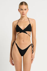 Bound by Bond-Eye Sofie Triangle Top in Black Eco