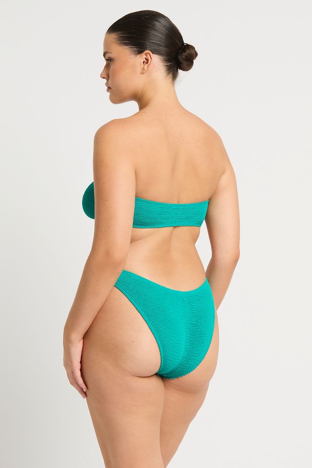 Bound by Bond-Eye Blake Bandeau Top in Aquatic Recycled