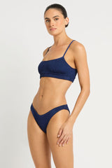 Bound by Bond-Eye Strap Saint Crop in Midnight Shimmer