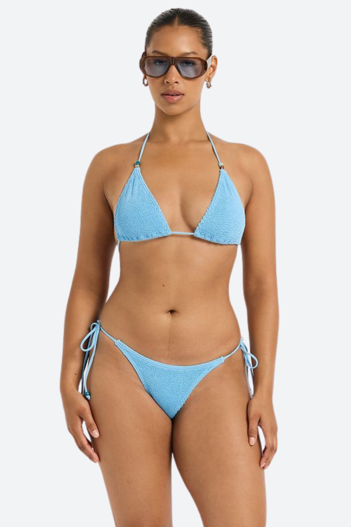 Bond-Eye Beaded Ingrid Tri Top