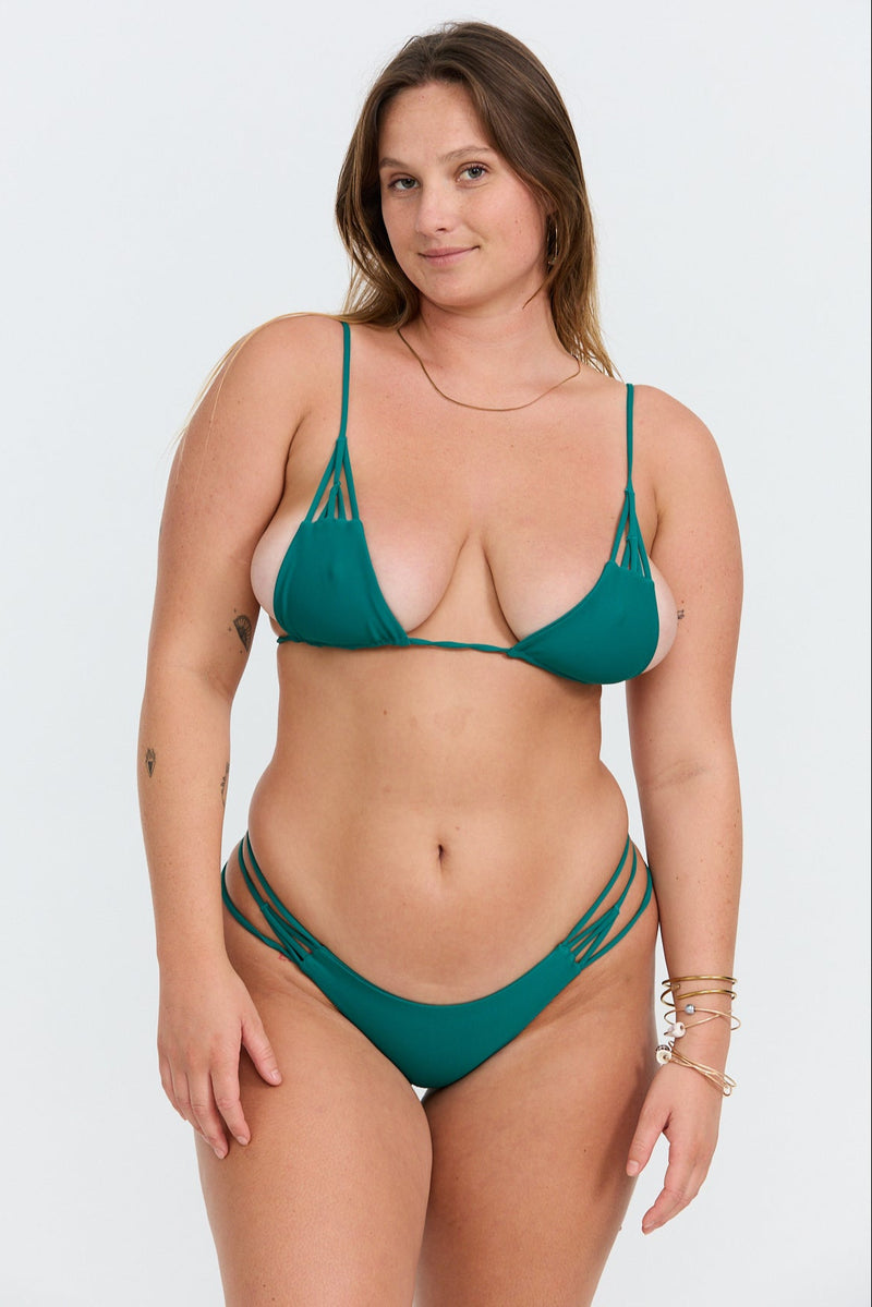Benoa Swim Luna Top in Lagoon