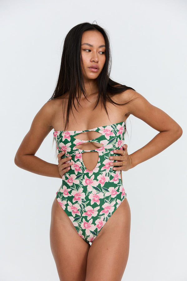 Benoa Swim India One Piece in Waikiki